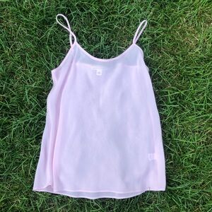 Banana Republic Light pink sheer cami